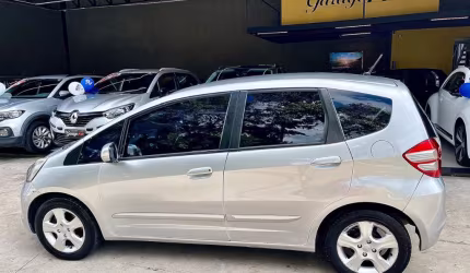 Honda fit 1.4 lx 16v flex 4p aut. 2010 prata
