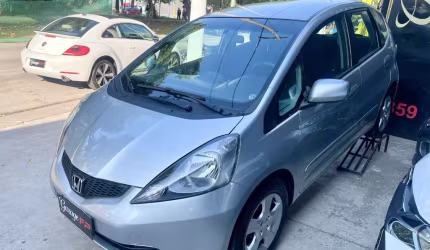 Honda fit 1.4 lx 16v flex 4p aut. 2010 prata