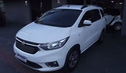 Chevrolet spin ltz 1.8 automático 07 lugares flex 2018/2019 branco