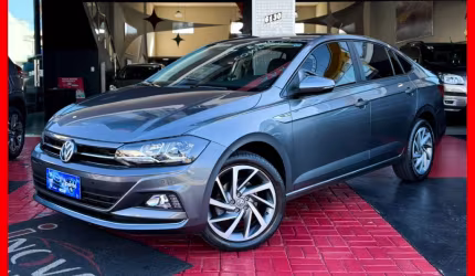 Virtus highline 200 tsi 1.0 flex aut. 2020 completo c/ manual e chave copia