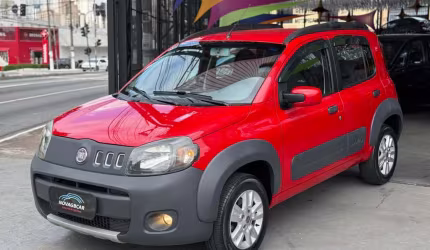Fiat uno way celeb. 1.4 evo fire flex 8v 5p - vermelha - 2011/2012