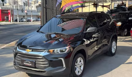 Chevrolet tracker 1.0 turbo 12v flex mec.  - preta - 2020/2021