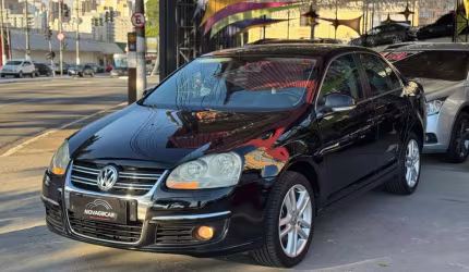 Volkswagen jetta 2.5 170cv tiptronic  - preta - 2007/2007