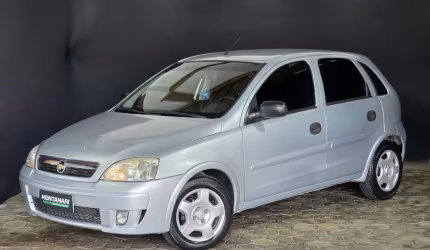 Chevrolet corsa hatch corsa hat. maxx 1.4 8v econoflex 5p  - prata - 2010/2011