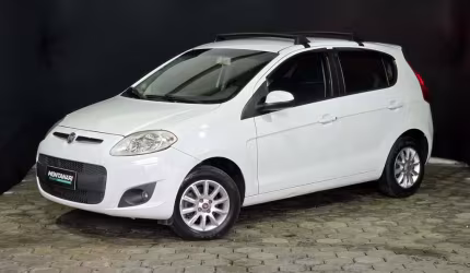 Fiat palio attractive 1.0 evo fire flex 8v 5p  - branca - 2011/2012