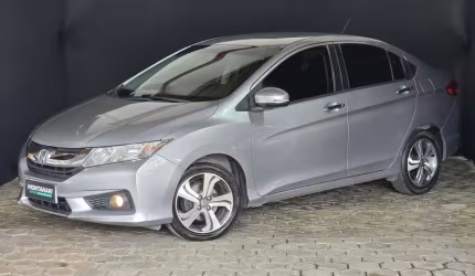 Honda city sedan ex 1.5 flex 16v 4p aut.  - prata - 2017/2017