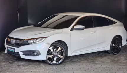 Honda civic sedan exl 2.0 flex 16v aut.4p  - branca - 2016/2017