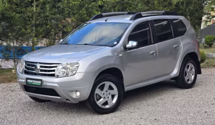 Renault duster dynamique 2.0 hi-flex 16v mec.  - prata - 2012/2013