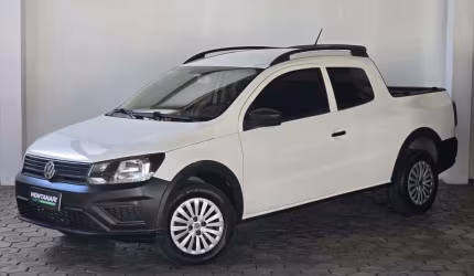Volkswagen saveiro robust 1.6 total flex 8v cd  - branca - 2021/2022