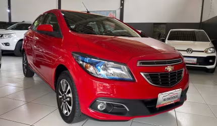 Chevrolet onix 1.4mt ltz - vermelha - 2014/2014