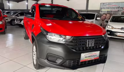 Fiat strada endurance 1.4 flex 8v cs plus  - vermelha - 2021/2021