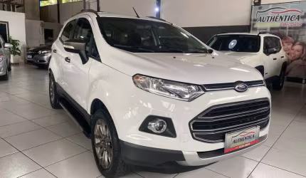 Ford ecosport freestyle 1.6 16v flex 5p - branca - 2013/2014