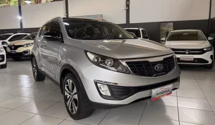 Kia sportage ex 2.0 16v/ 2.0 16v flex aut.  - prata - 2013/2014