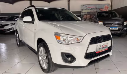Mitsubishi asx 2.0 16v 160cv aut.  - branca - 2014/2015