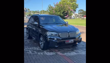Bmw x5 xdrive m50d diesel - preta - 2016/2017