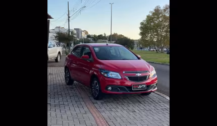 Chevrolet onix 1.4mt ltz - vermelha - 2014/2014