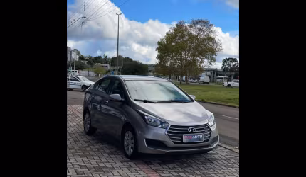 Hyundai hb20s 1.6m comf - prata - 2017/2017
