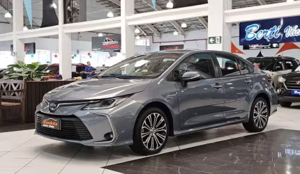 Toyota corolla altis hv - cinza - 2019/2020