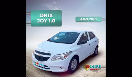 Chevrolet onix hatch joy 1.0 8v flex 5p mec. - branca - 2018/2018