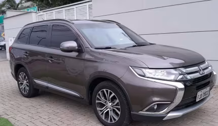 Mitsubishi outlander  2.0 comfort 16v 4p  - marrom - 2015/2016