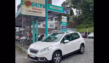 Peugeot 2008 griffe 1.6 flex 16v 5p aut.  - branca - 2016/2017