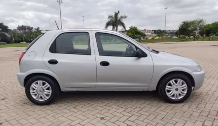 Chevrolet celta spirit  1.0 mpfi 8v  cor prata  2004marcagm - chevrol
