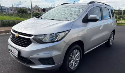 Chevrolet spin  1.8l at lt 2019 - prata - 2018/2019