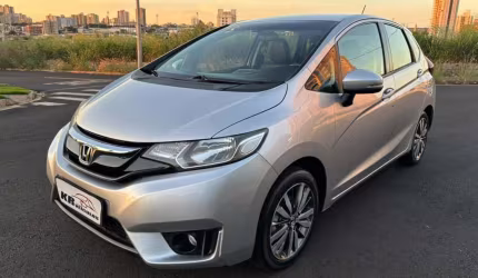 Honda fit exl cvt 2015 - prata - 2014/2015