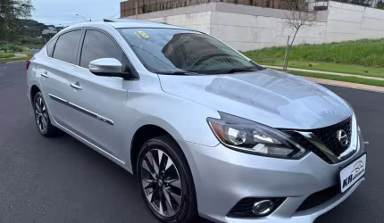 Nissan sentra sl 2018 - prata - 2017/2018