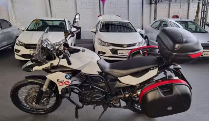 Bmw f 800 gs f800 2014 - branca - 2014/2014