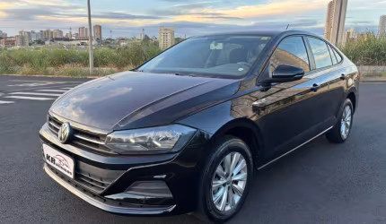 Volkswagen virtus w/ af 1.6 2019 - preta - 2019/2019