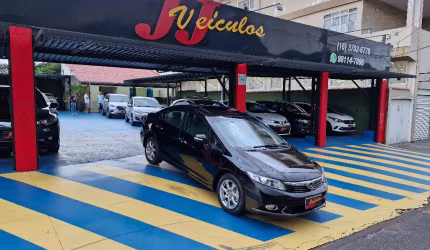 Civic exs 1.8 at. 2013 preto c teto solar 