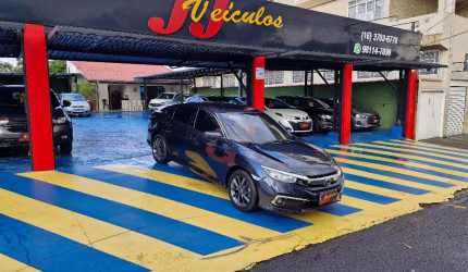 New civic 2.0 exl cvt 2020 azul 