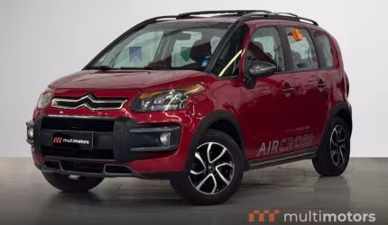 Citroën aircross salomon exclusive 1.6 flex aut.  - vermelha - 2015/2015