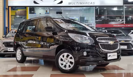 Chevrolet spin hev/ 1.8l at ltz - preta - 2014/2014