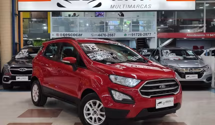 Ford ecosport se at 1.5 - vermelha - 2018/2019