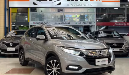 Honda hr-v touring - prata - 2021/2021