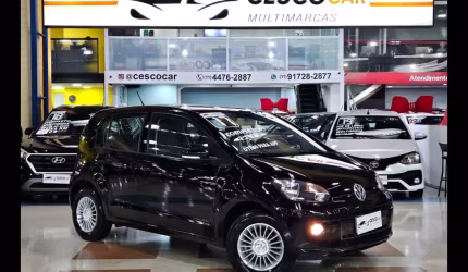 Volkswagen up 1.0 tsi move completo - preta - 2016/2017