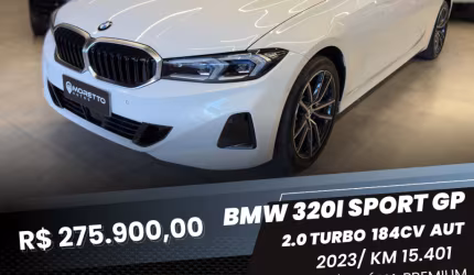 Bmw 320i sport gp 2023 (pericia premium/ único dono)