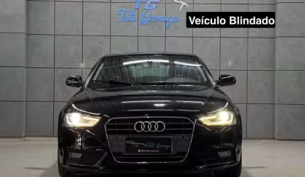 Audi a4 2.0 16v tfsi 183/180cv multitronic  - preta - 2013/2014