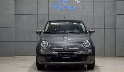 Fiat 500 /  cult - cinza - 2011/2012