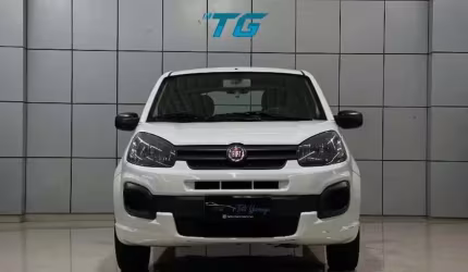 Fiat uno 1.0 fire flex attractive manual - branca - 2019/2020