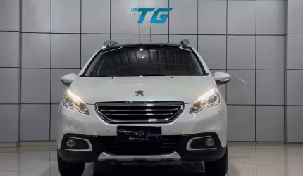 Peugeot 2008 1.6 16v flex griffe 4p automático - branca - 2016/2016