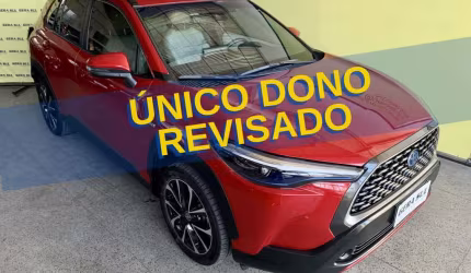 Corolla cross xrx 1.8 16v at. híbrido 2023 vermelho único dono