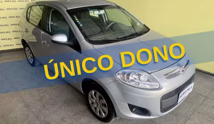 Palio attractive 1.4 8v flex 2013 prata único dono