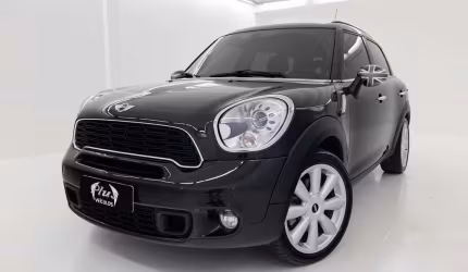 Mini cooper countryman 1.6 s turbo - preta - 2013/2014