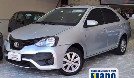 Toyota etios 1.5 x plus sedan 16v flex 4p automático