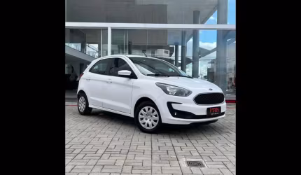Ford ka 1.0 se/se plus tivct flex 5p  - branca - 2020/2020