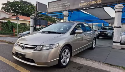 Civic sedan lxs 1.8/1.8 flex 16v mec. 4p