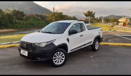 Fiat strada endurance 1.4 flex 8v cs plus - branca - 2021/2021